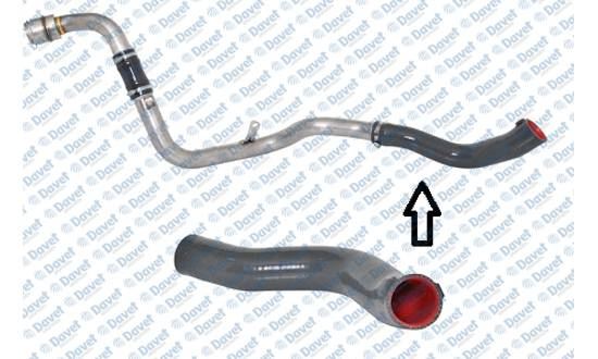 SWAPP 68118 Turbo Hortumu Logan - Sandero 1.5 Dci 10>12 {Metal Boru Haric Ok Ile Gosterilen Buyuk Hortum}